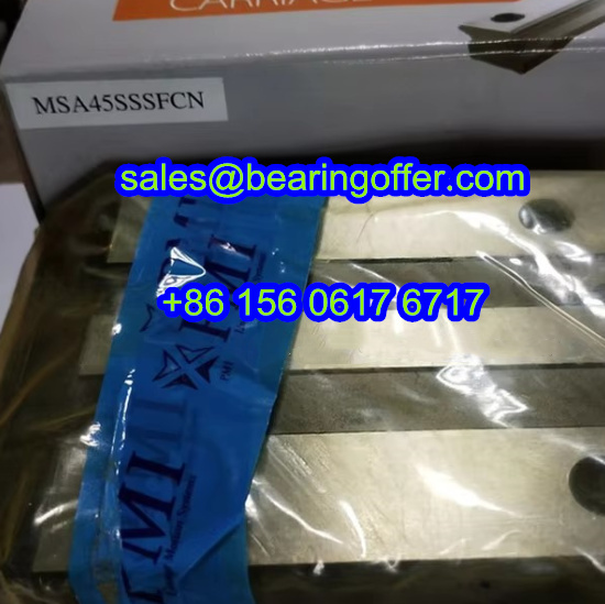 MSA45SSSFCN Linear Carriage 60x86x137.7 Guide Block MSA45SSSFC - Stock for Sale