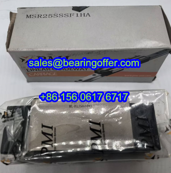 MSR25SSSF1HA Linear Carriage 35.2*48*97.5 Slide Bearing MSR25SSSF1 - Stock for Sale