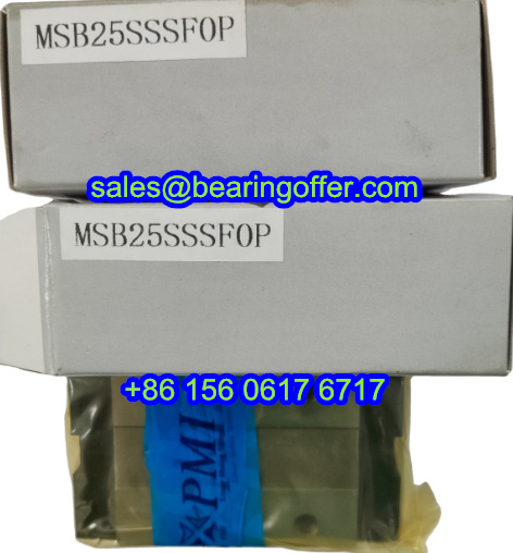 MSB25SSSF0-P Linear Carriage 26x48x60.2 Guide Block MSB25SSSF0 - Stock for Sale