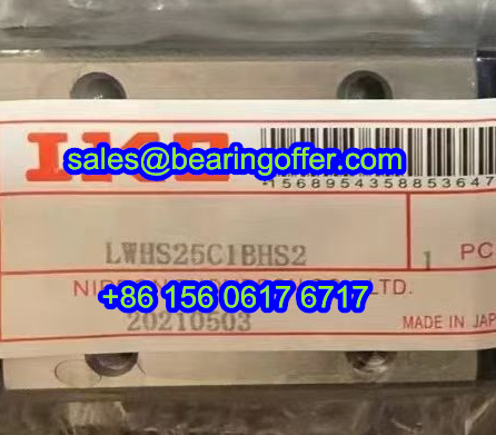 LWHS25C1BHS2 Linear Carriage LWHS25B Guide Block LWHS25 - Stock for Sale