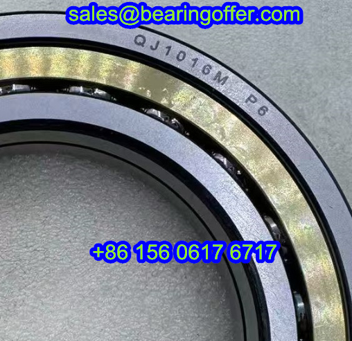 QJ1016M Four Point Contact Bearing 80x125x22 Ball Bearing QJ1016MP6 - Stock for Sale