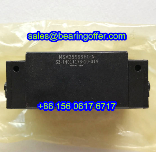 MSA25SSSF1-N Linear Carriage 40*48*81.6 Slide Bearing MSA25SSSF1N - Stock for Sale