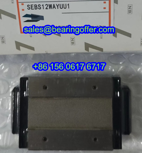 SEBS12WAY Linear Carriage 11x40x58.5 Runner Block SEBS12WAYUU1 - Stock for Sale