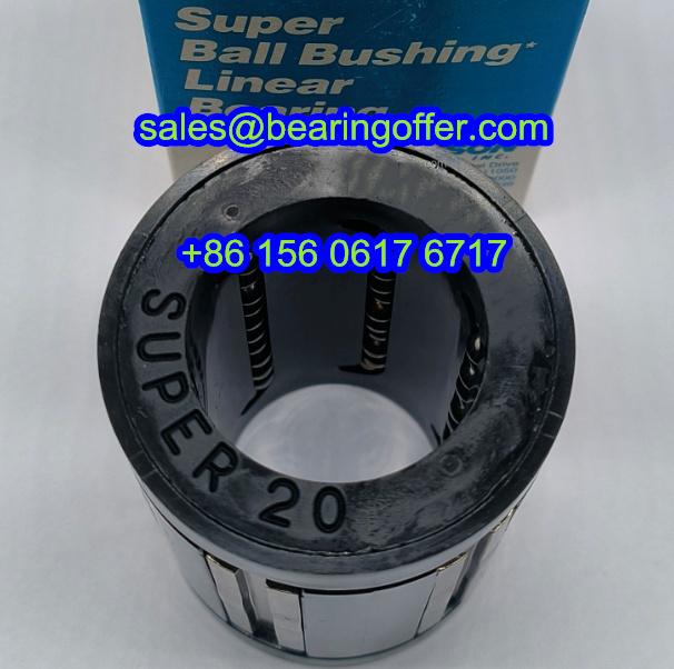 SUPER20 Linear Ball Bushing 31.75x50.8x66.675 Ball Bearing - Stock for Sale