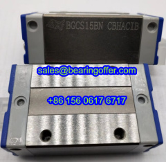 BGCS15BN Linear Guide Carriage 24x34x58.6 Runner Block - Stock for Sale
