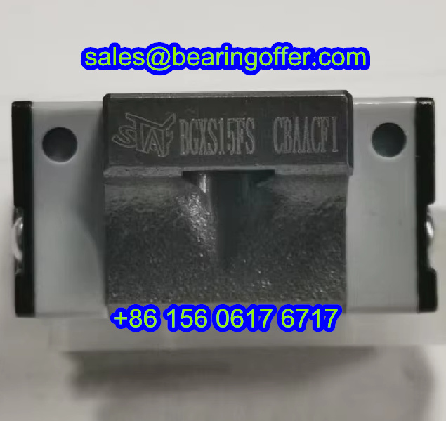 BGXS15FS Linear Guide Carriage 24x52x40.6 Runner Block - Stock for Sale