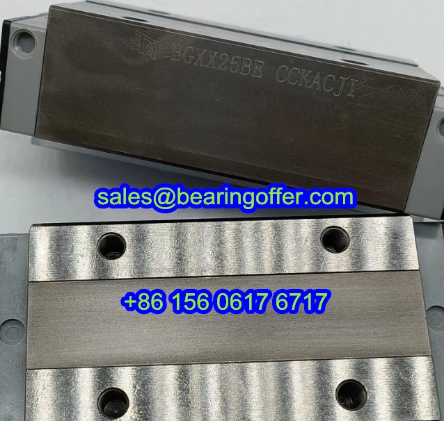 BGXX25BE Linear Guide Carriage 36x48x109.1 Runner Block - Stock for Sale