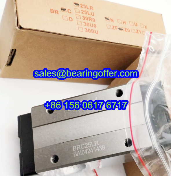 BRC25LR Linear Guide Carriage 33x48x110.1 Runner Block - Stock for Sale
