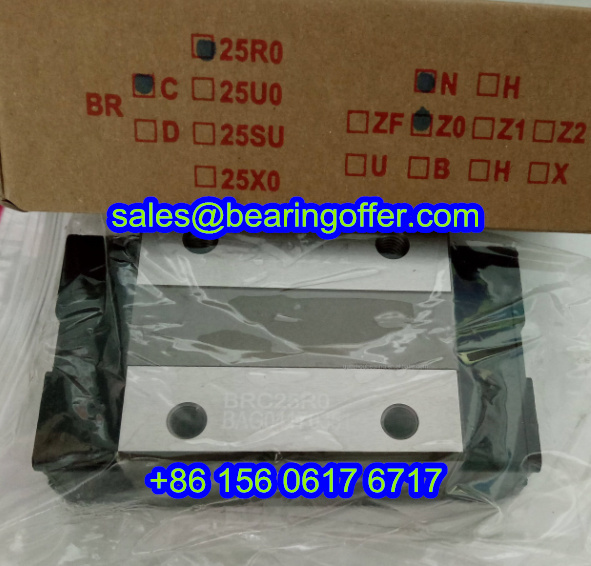 BRC25R0 Linear Guide Carriage 33x48x88 Runner Block - Stock for Sale