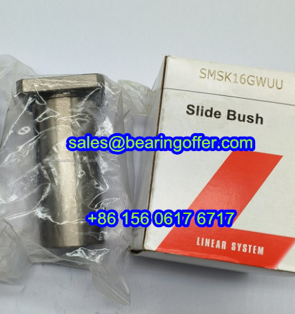 SMSK16GWUU Linear Bushing Bearing 16*28*70 Ball Bearing SMSK16GW - Stock for Sale