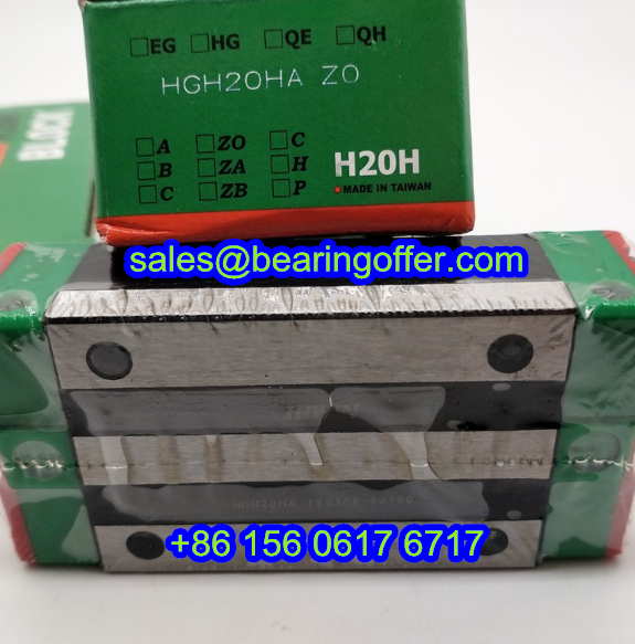 HGH20HA Linear Carriage 25.4x44x77.5 Slide Bearing HGH20HAZ0 - Stock for Sale