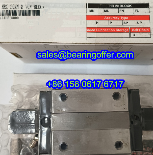 HRC20MN Linear Carriage 25x44x69 Runner Block HRC20MNBVON - Stock for Sale