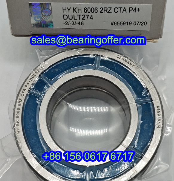 HY KH 6006 2RZ CTA P4+ DUL T274 Spindle Bearing 30x55x13 Ball Bearing - Stock for Sale