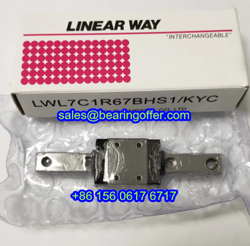 LWL7C1R67BHS1/KYC Linear Carriage LWL7C1R67 Guide Block - Stock for Sale