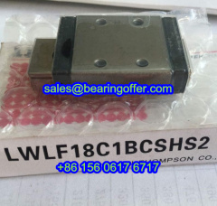 LWLF18C1BCSHS2 Linear Carriage 9x30x38.5 Guide Block LWLF18 - Stock for Sale