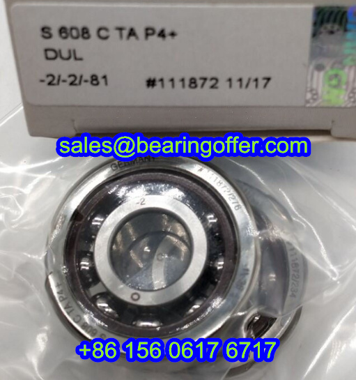 S608 C TA P4+ DUL Spindle Bearing 8x22x7 Ball Bearing - Stock for Sale