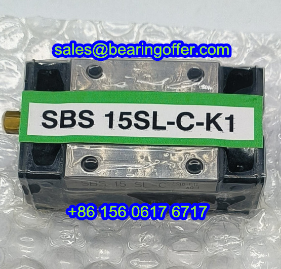 SBS15SL Linear Carriage 24x34x60.8 Guideway Block SBS15SL-C-K1 - Stock for Sale
