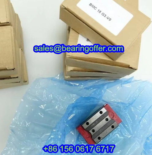 BMC15-G3-V0 Linear Carriage 24.2x34x59.8 Guideway Block BMC15 - Stock for Sale