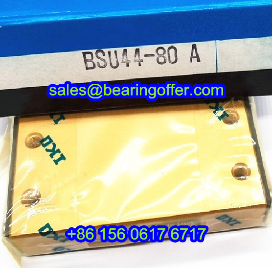 BSU44-80A Linear Slide Bearing 44x80x20 Ball Slider BSU44-80 - Stock for Sale