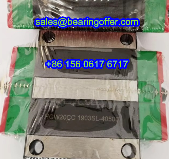 HGW20CC Linear Carriage 25.4x63x77.5 Runner Block HGW20 - Stock for Sale