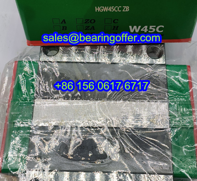 HGW45CC Linear Carriage 50.5x120x139.4 Runner Block HGW45CCZB - Stock for Sale