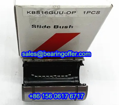 KBS16GUU-OP Linear Bushing Bearing 16x26x36 Ball Bearing - Stock for Sale