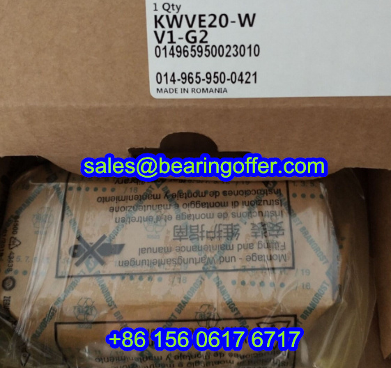 KWVE20-W-V1-G2 Linear Carriage 27x80x69.8 Runner Block KWVE20W  - Stock for Sale