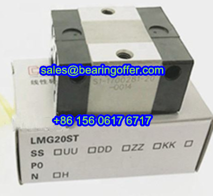 LMG20ST Linear Carriage 23.4x42x47 Runner Block LMG20STSSP0N - Stock for Sale