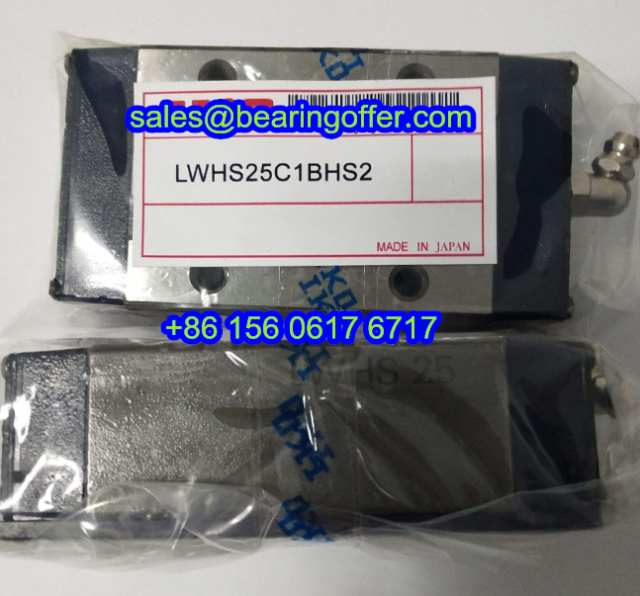 LWHS25C1BHS2 Linear Carriage LWHS25B Guide Block LWHS25 - Stock for Sale