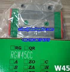 RGW45CC Linear Carriage 62x120x153.2 Roller Guide Bearing RGW45CCZAH - Stock for Sale