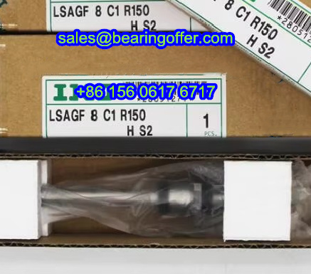 LSAGF8C1R150HS2 Linear Ball Spline 8x15x25 Ball Spline Bearing LSAGF8 - Stock for Sale