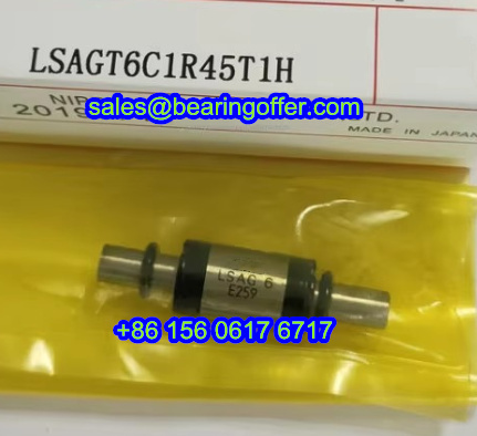 LSAGT6C1R45T1H Linear Ball Spline 6x12x21 Ball Spline Bearing LSAGT6 - Stock for Sale