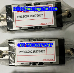 LWESC20 Linear Carriage 22x42x66.5 Runner Block LWESC20C2R170HS2 - Stock for Sale