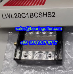 LWL20BCS Linear Carriage 15x40x50 Runner Block LWL20C1BCSHS2 - Stock for Sale