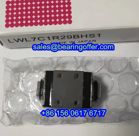 LWL7C1R29BHS1 Linear Guide 6.5x17x23.5 Guide Block LWL7B - Stock for Sale