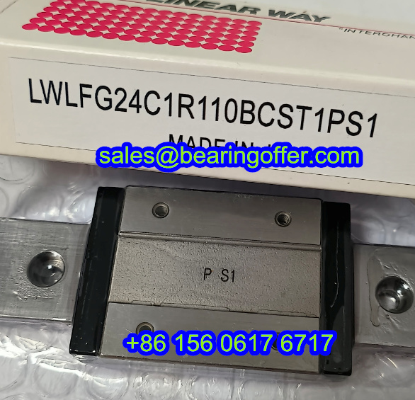 LWLFG24B Linear Carriage 9x40x59 Linear Guide LWLFG24C1R110BCST1PS1 - Stock for Sale