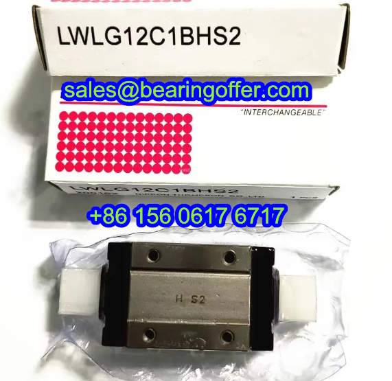 LWLG12B Linear Carriage 10x27x44 Guide Block LWLG12C1BHS2 - Stock for Sale
