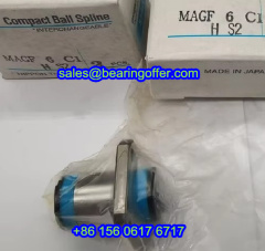 MAGF6 Linear Ball Spline 6x12x21 Ball Spline Bearing MAGF6C1HS2 - Stock for Sale