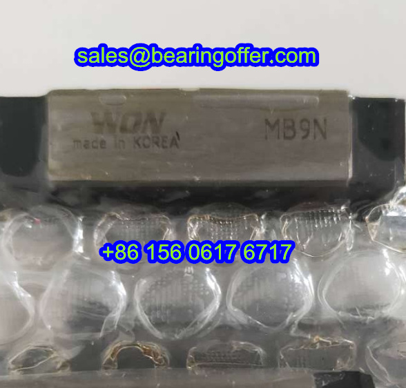 MB9N Linear Carriage 12x30x40.2 Guide Block MB 9N - Stock for Sale