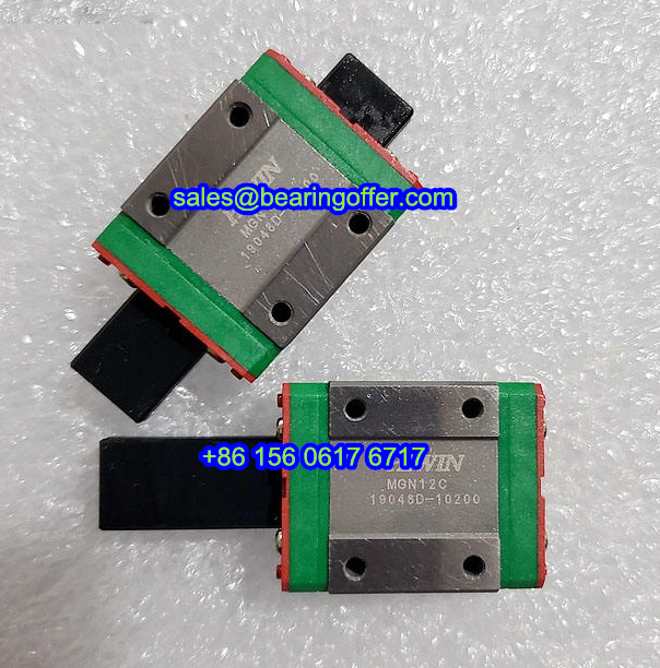 MGN12C Linear Carriage 10x27x34.7 Slide Bearing MGN12CZ0HM - Stock for Sale
