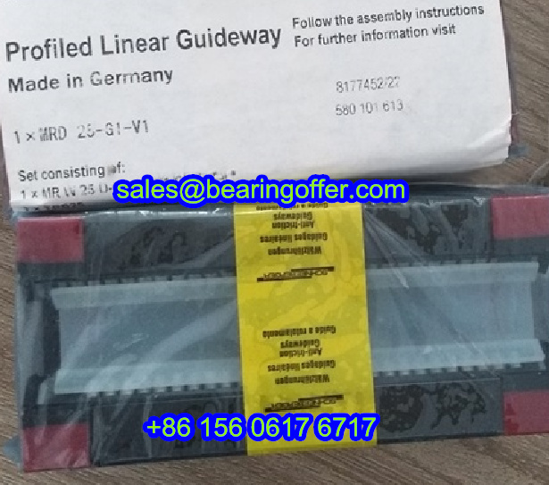 MRD25-G1-V1 Linear Carriage 33.5x48x103.4 Guide Block MRD25 - Stock for Sale