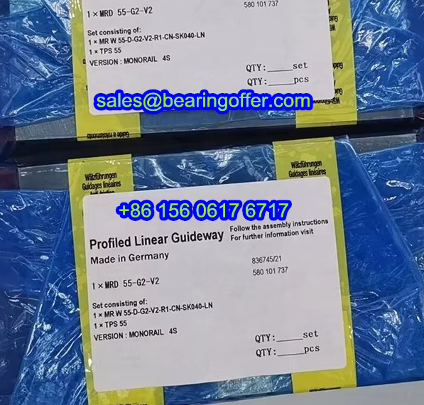 MRD55-G2-V2 Linear Carriage 67x100x205.5 Guide Block MRD55 - Stock for Sale