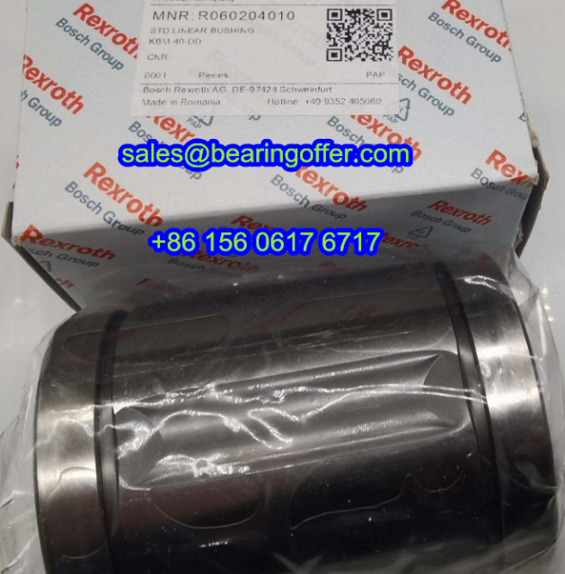 R060204010 Linear Ball Bearing 40x62x80 Linear Bushing KBM-40-DD - Stock for Sale