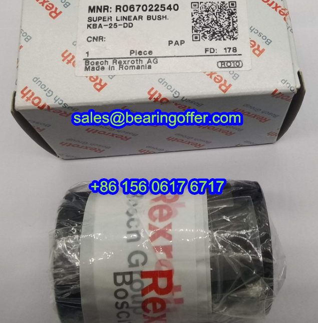 R067022540 Linear Ball Bearing 25x40x58 Linear Bushing KBA-25-DD - Stock for Sale