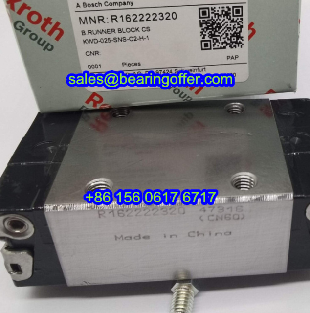 R162222320 Linear Carriage 29.9x48x86.2 Runner Block - Stock for Sale