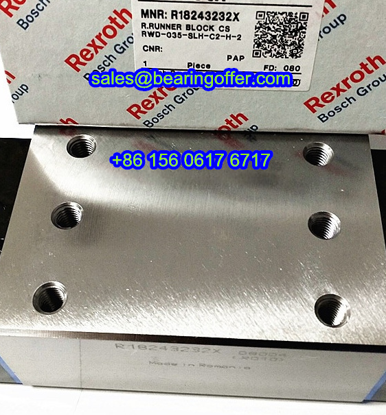 R18243232X Linear Carriage 48x70x138 Runner Block - Stock for Sale