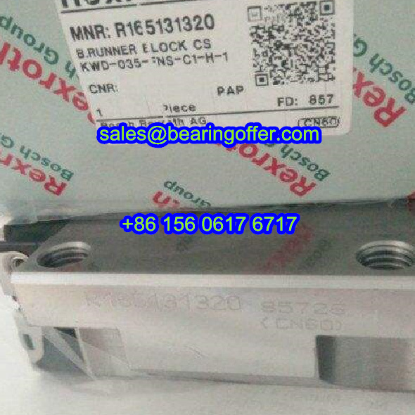 R165131320 Linear Carriage 40.4x100x110.5 Runner Block - Stock for Sale