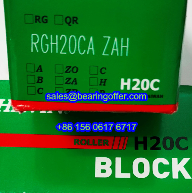 RGH20CA Linear Carriage 29x44x86 Roller Bearing RGH20CAZAH - Stock for Sale