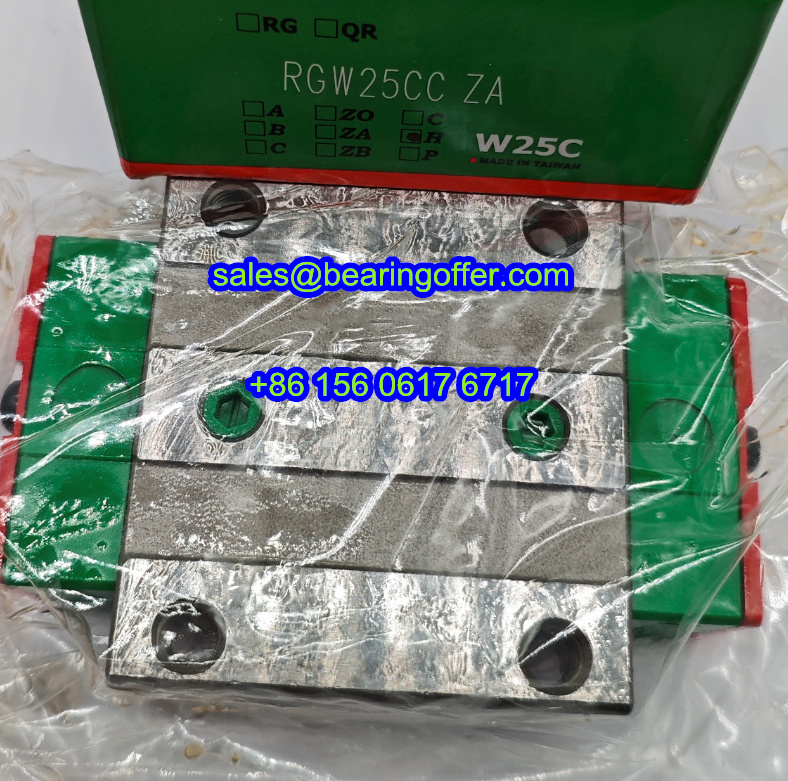 RGW25CCZA Linear Carriage 30.5x70x97.9 Roller Bearing RGW25 - Stock for Sale