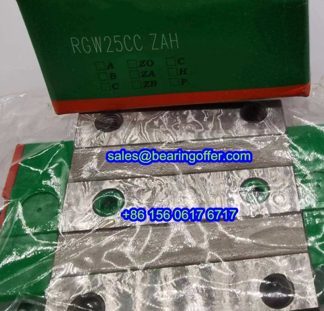 RGW25CC Linear Carriage 30.5x70x97.9 Roller Bearing RGW25CCZAH - Stock for Sale